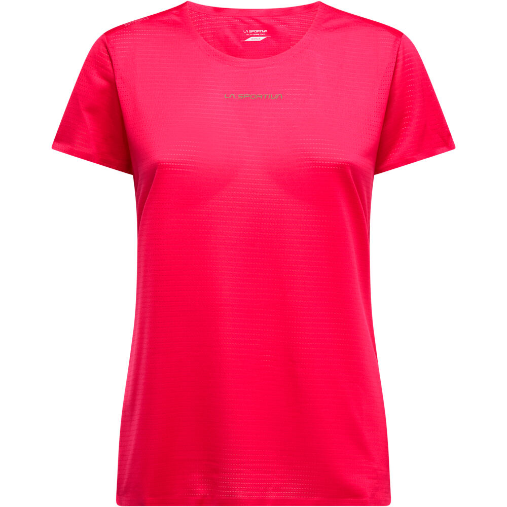 Pure camiseta entrenamiento manga corta mujer Granate (M)