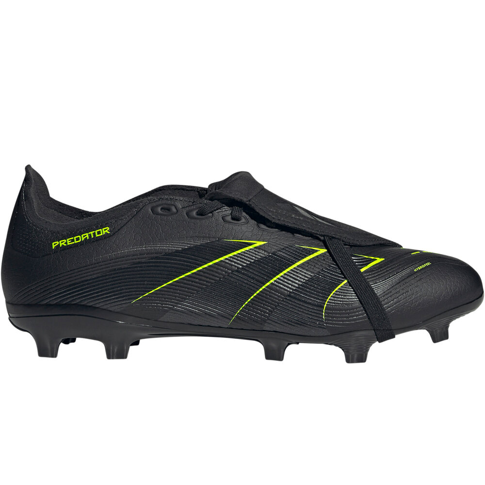 Predator league fold-over tongue firm ground/multi ground botas de futbol cesped artificial Negro (44)