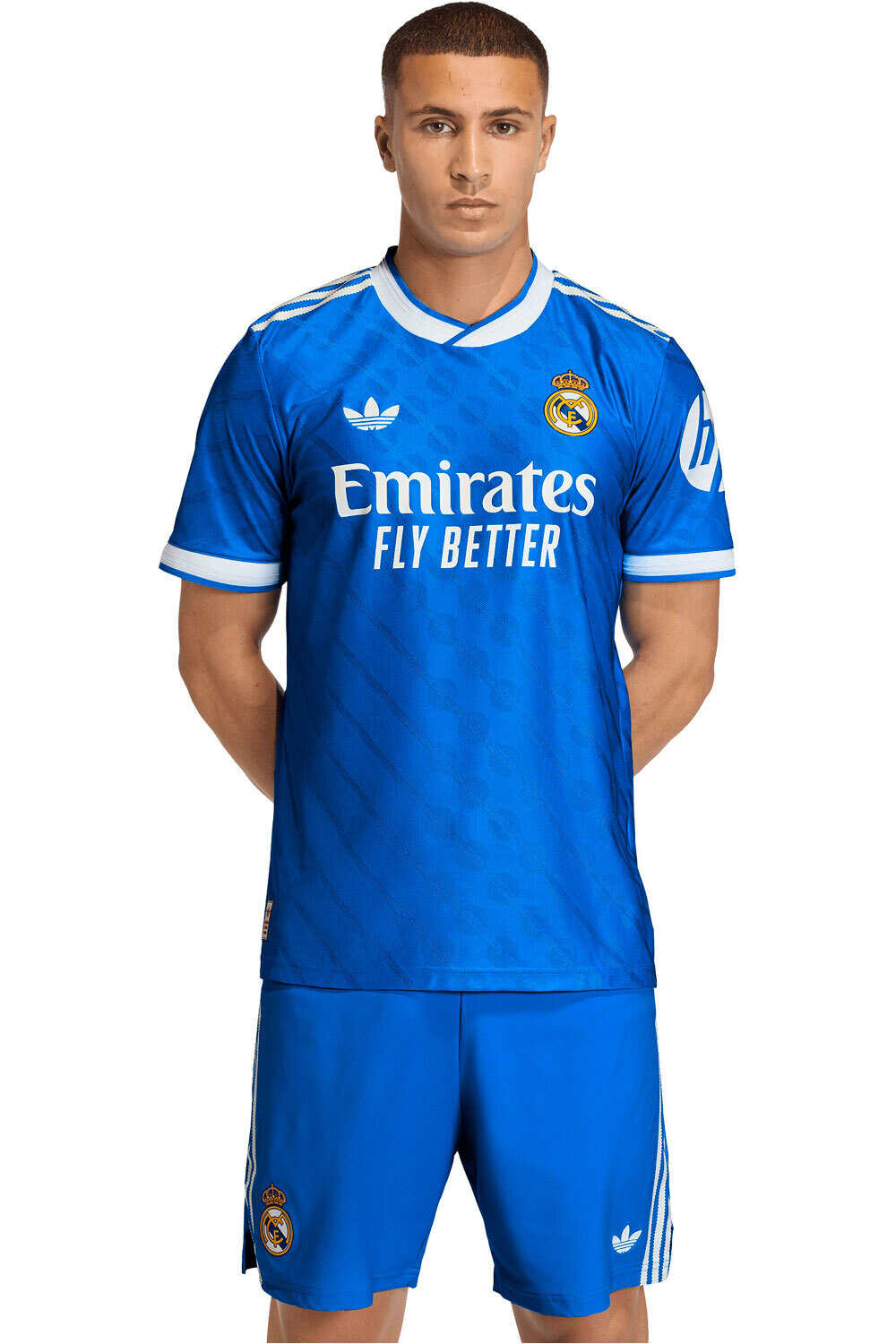 Real madrid 25/26 tercera equipacion authentic camiseta de fútbol oficiales Azul (XXL)