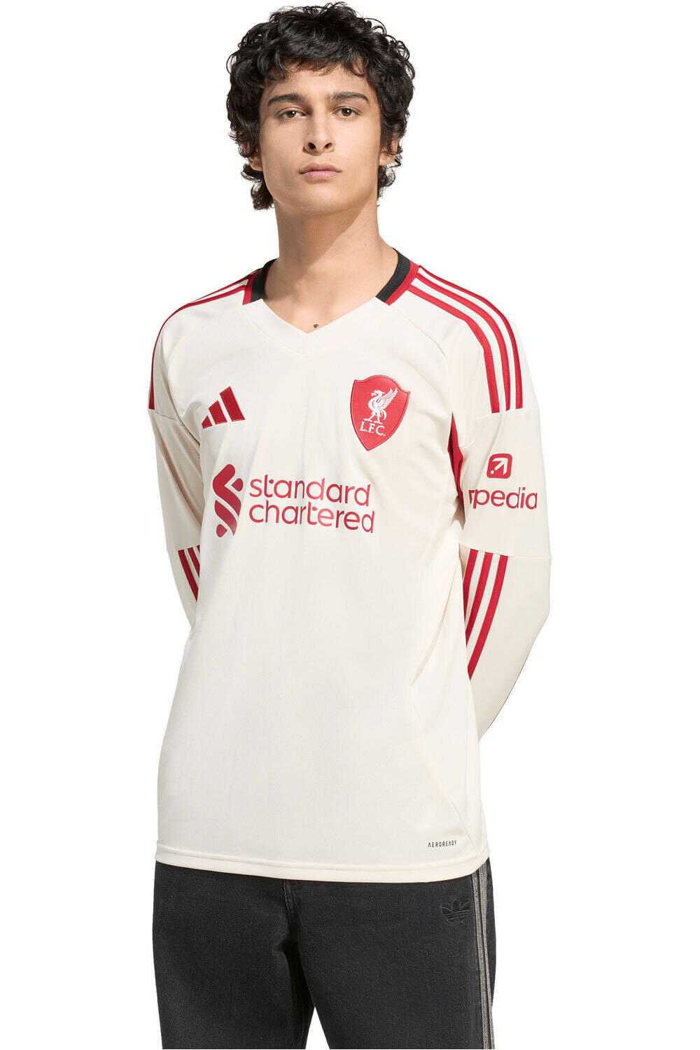 Liverpool fc 25/26 segunda equipacion camiseta de fútbol oficiales Blanco (XXL)