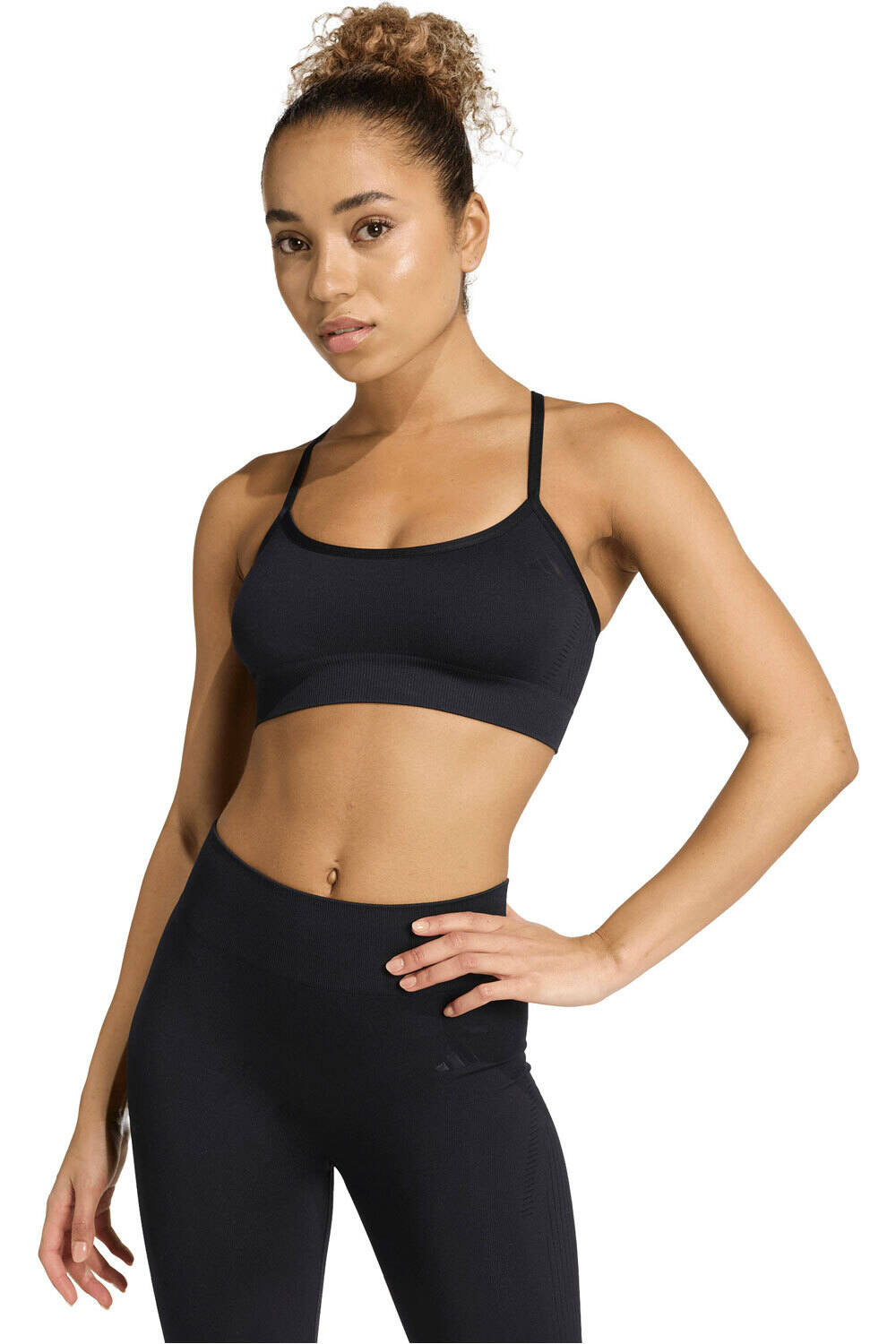 Adidas workout essentials knit light support sujetadores deportivos