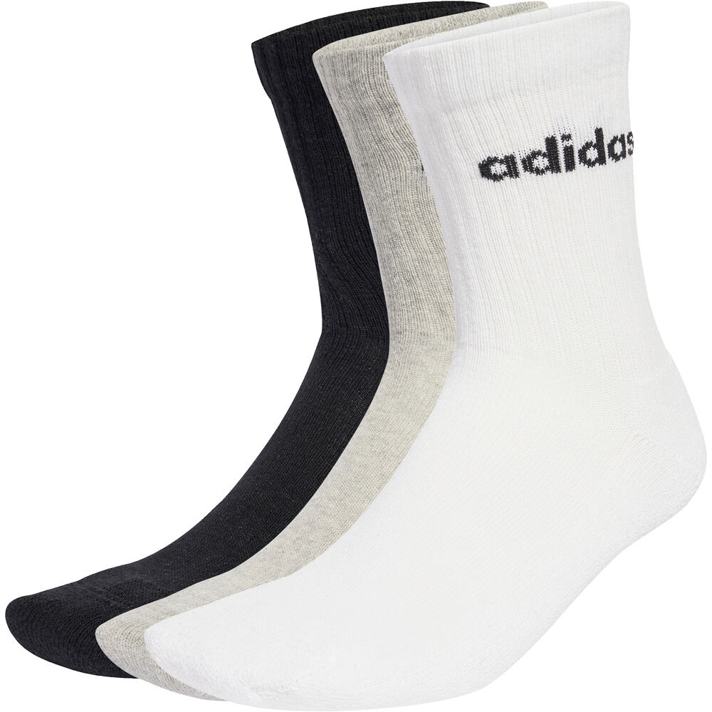 Linear crew calcetines deportivos Gris (46-48)