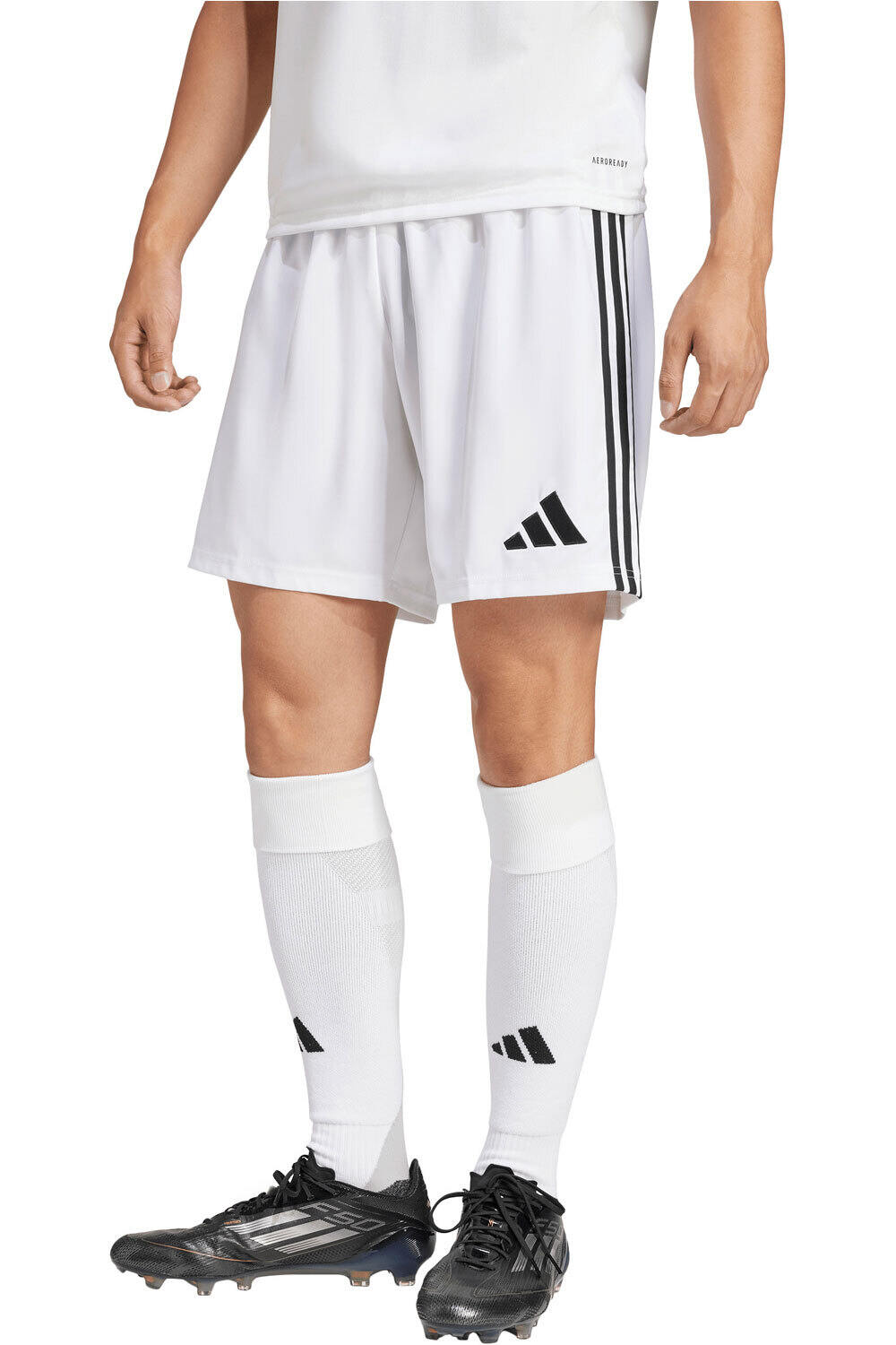 Tastigo25 pantalones cortos futbol Blanco (XXL)