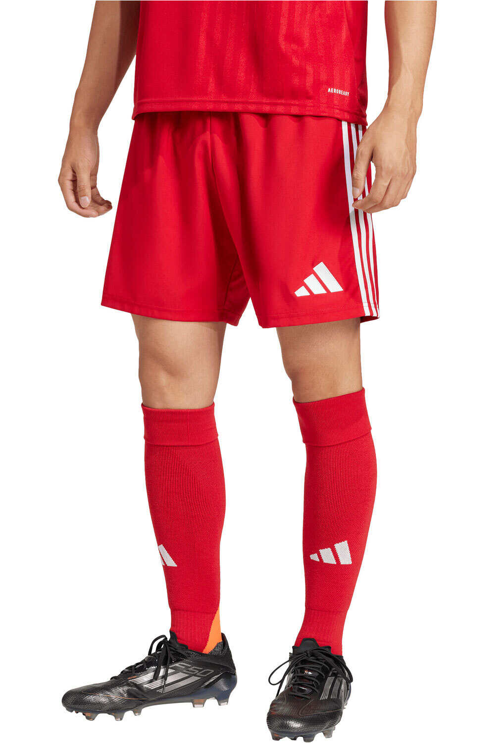 Tastigo25 pantalones cortos futbol Rojo (XXL)