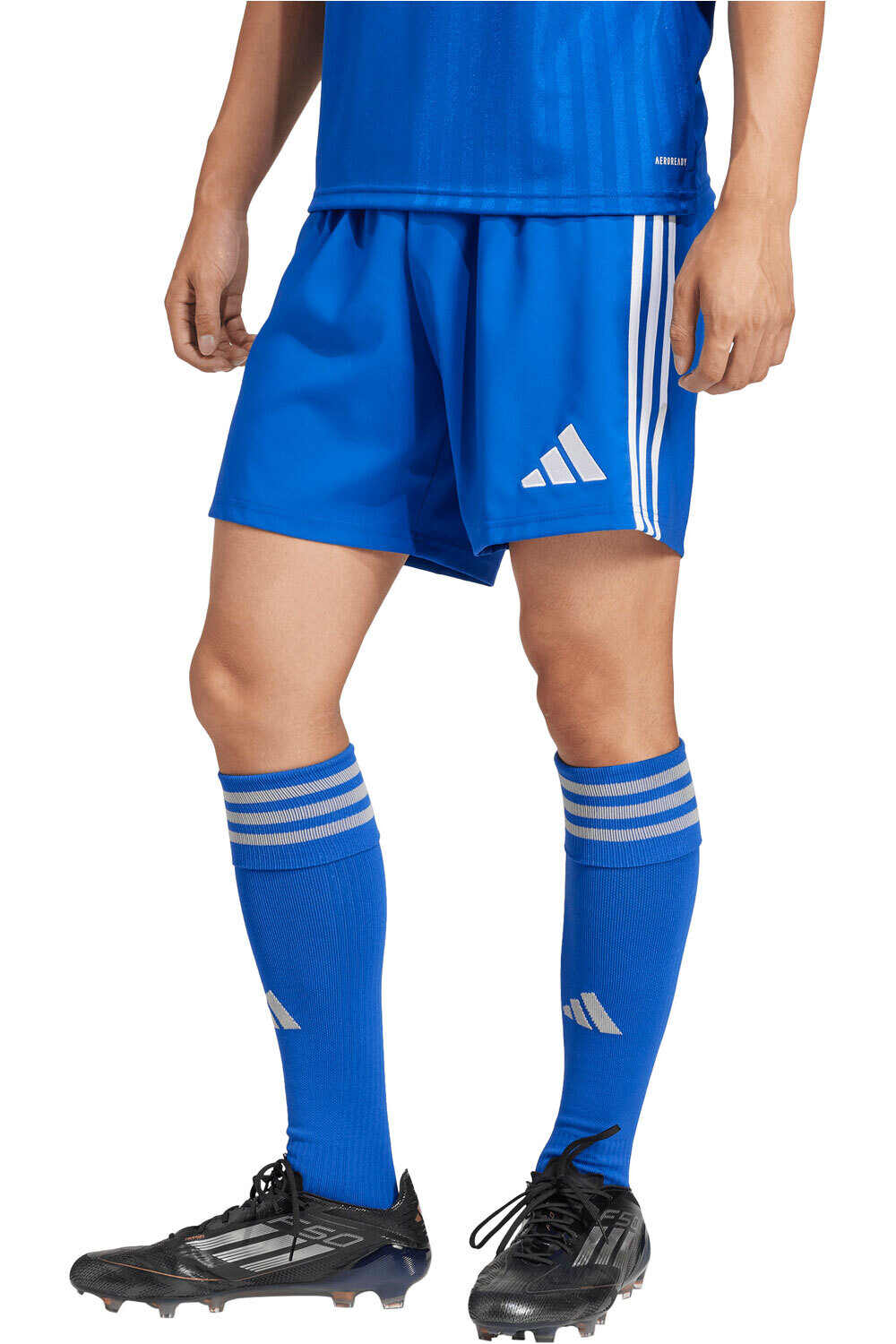 Tastigo25 pantalones cortos futbol Azul (XXL)