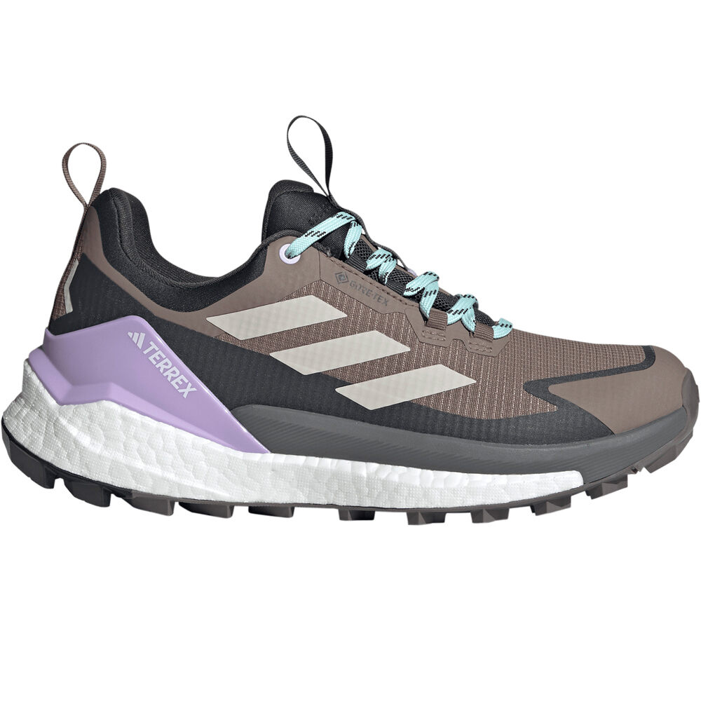 Terrex free hiker 2 low gore-tex zapatilla trekking mujer Marron (40)