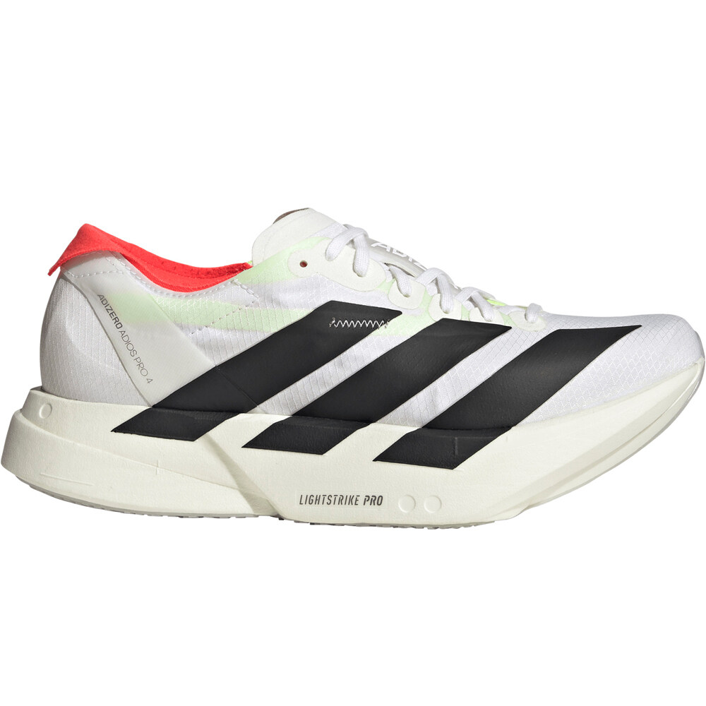 Adizero adios pro 4 zapatilla running mujer Blanco (40)