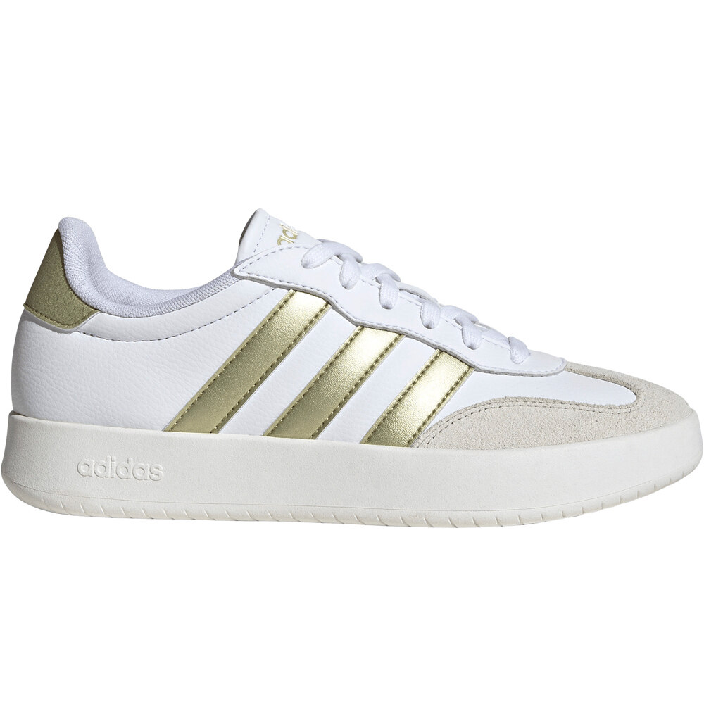 Barreda zapatilla moda mujer Blanco (38)