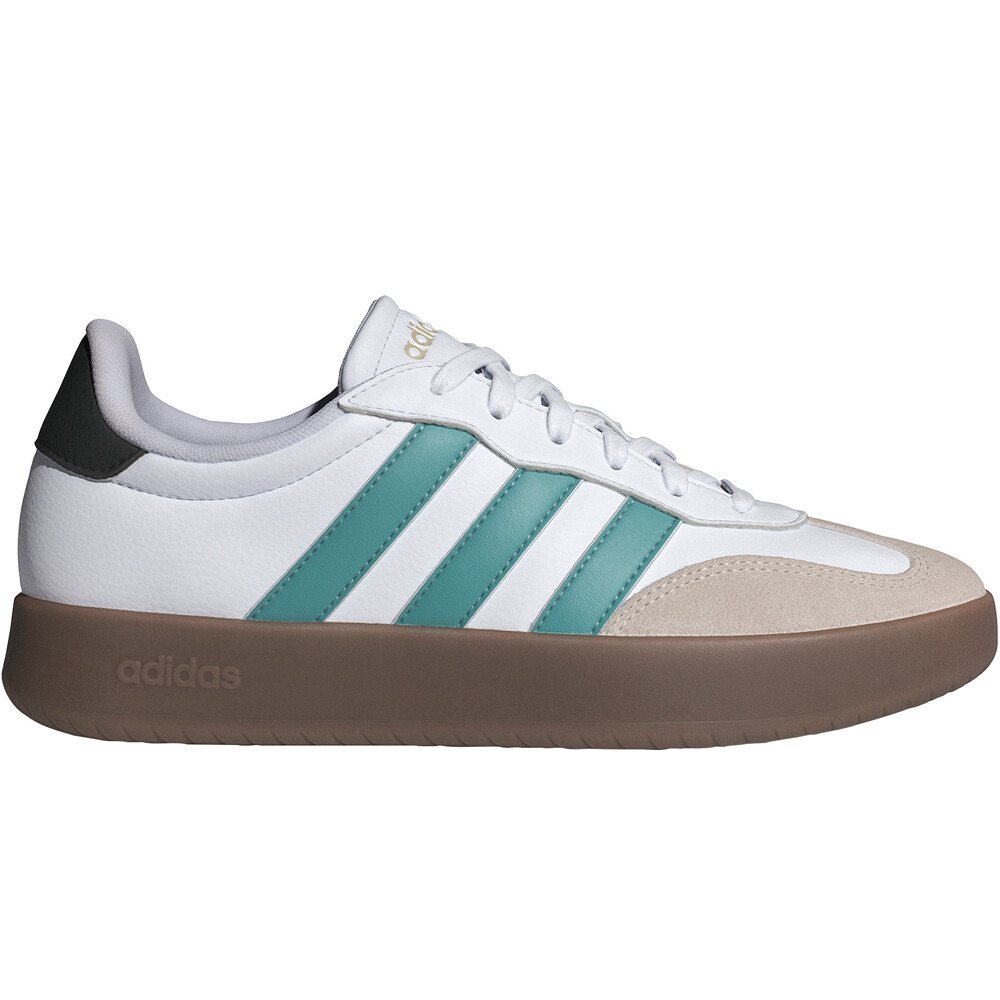 Barreda zapatilla moda mujer Blanco (40)