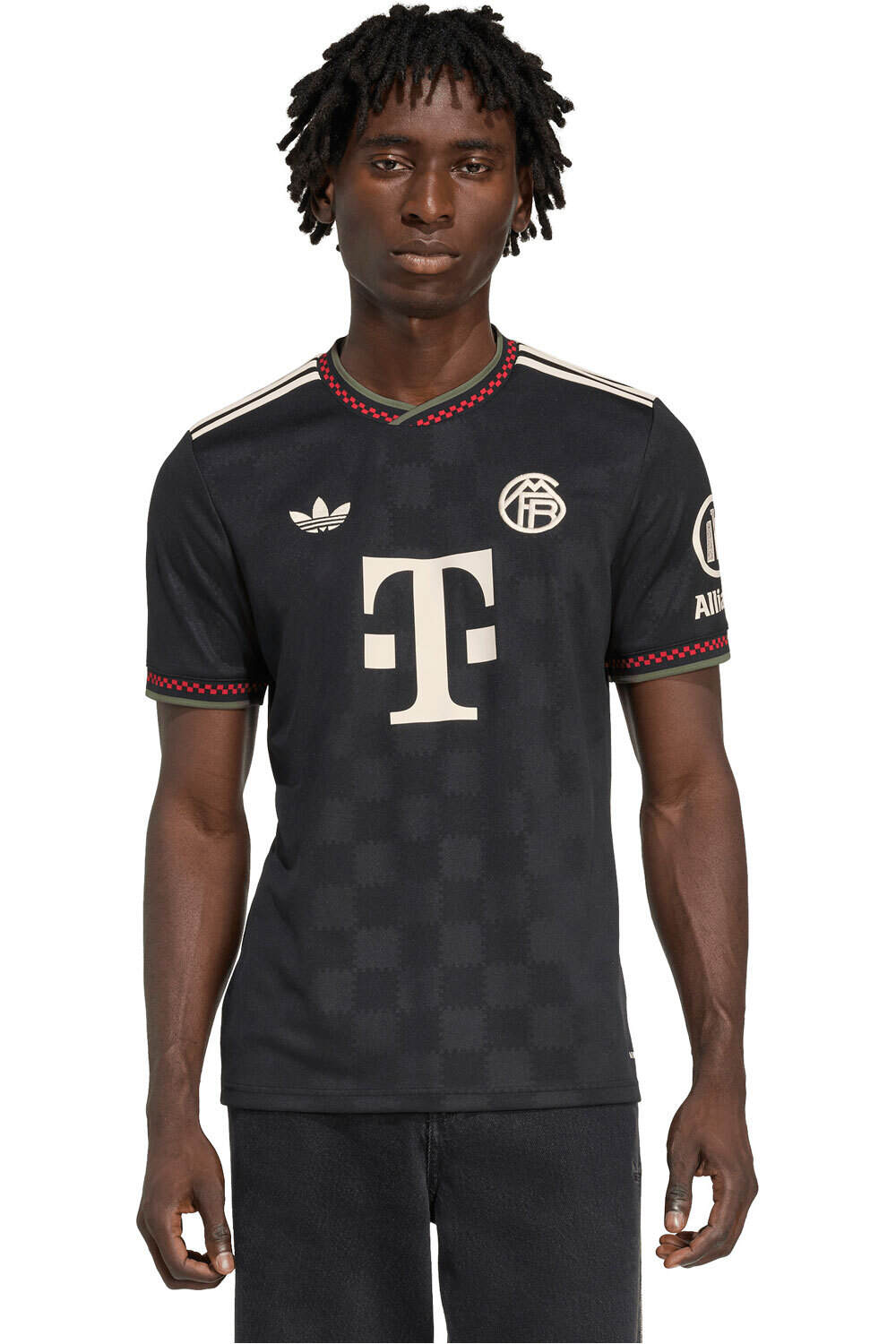 Bayern de munich 25/26 tercera equipacion camiseta de fútbol oficiales Negro (XXL)