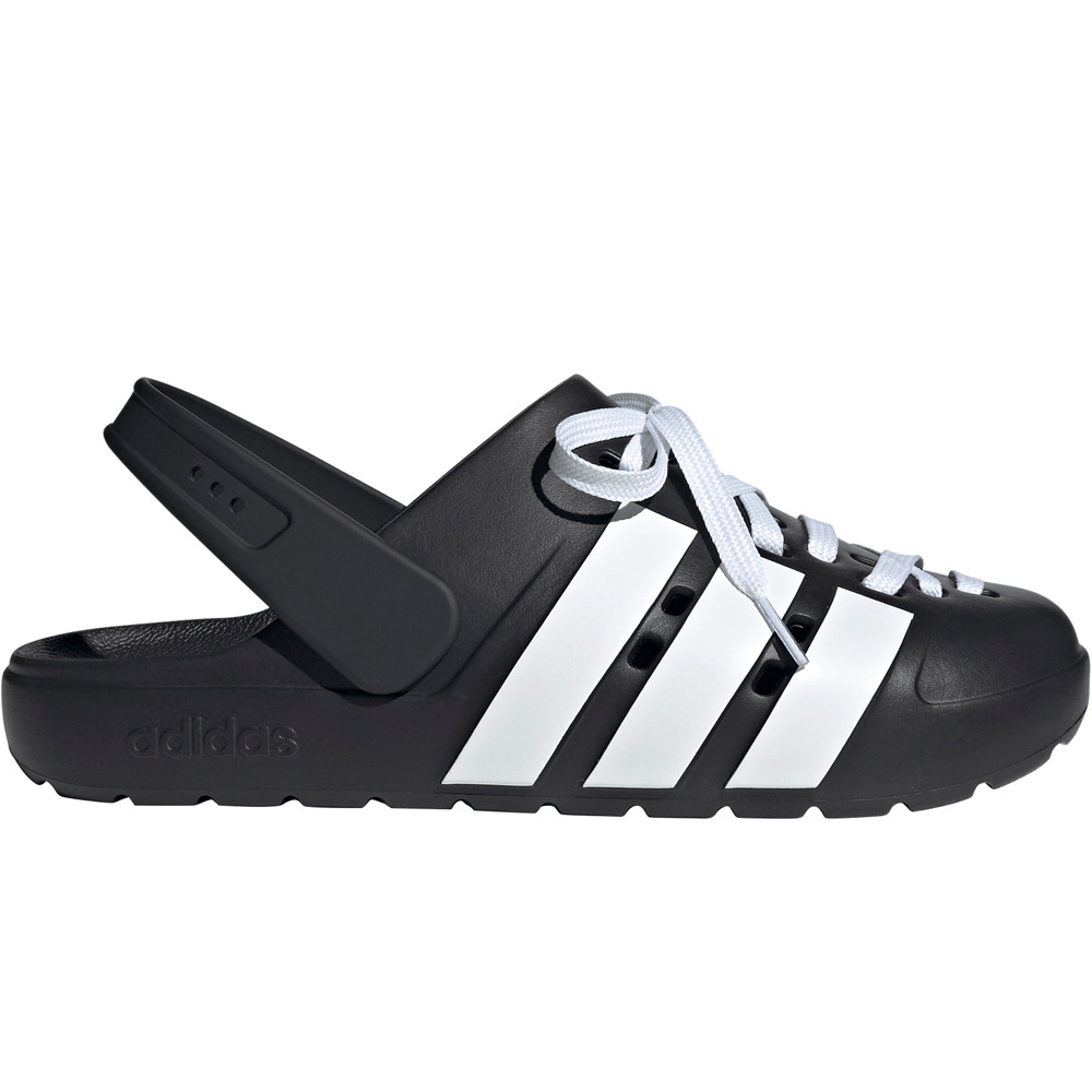 Adilette 20 clog chanclas hombre Negro (8)