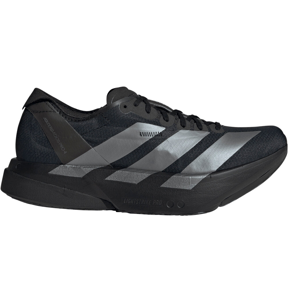 Adizero adios pro 4 zapatilla running hombre Negro (43 1/3)