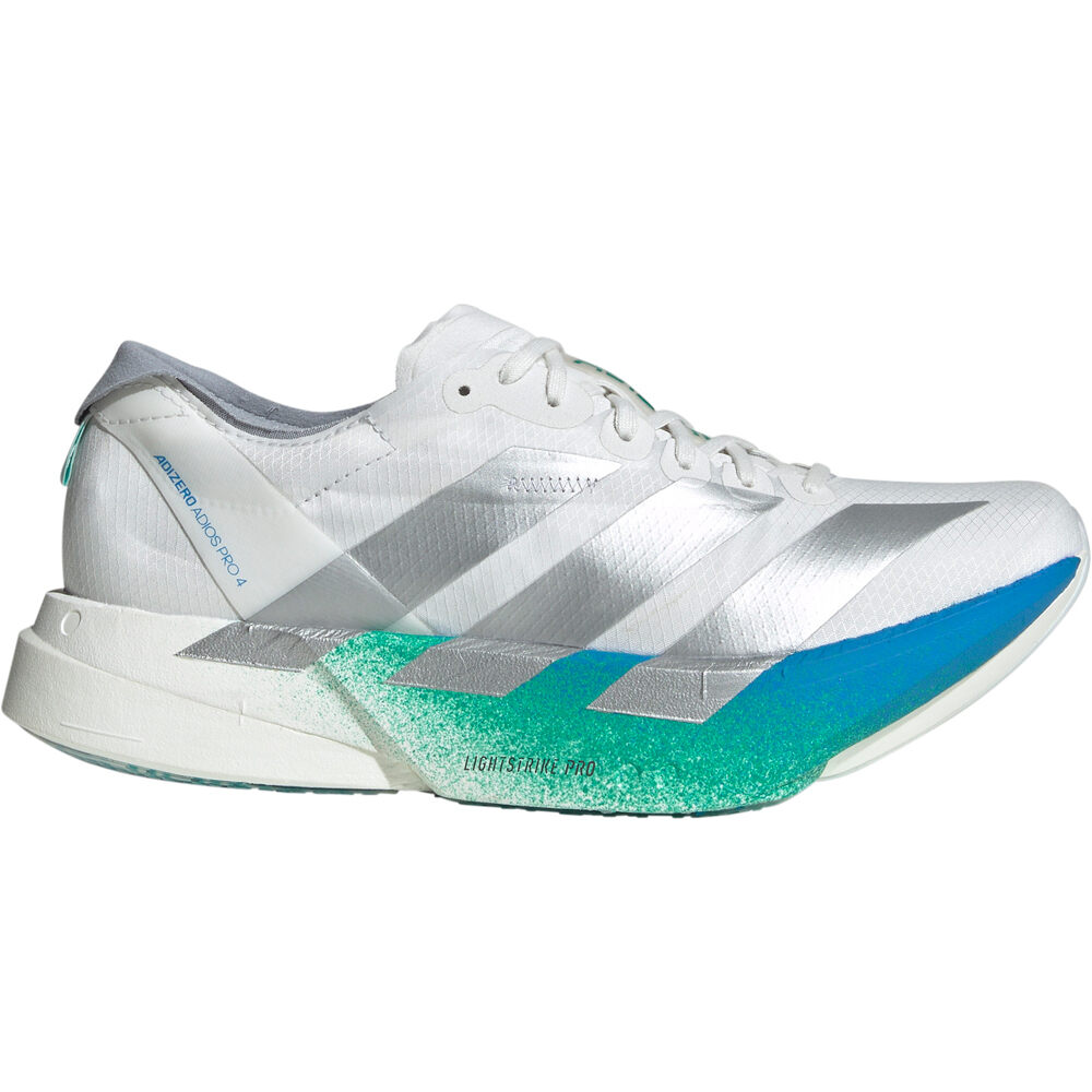 Adizero adios pro 4 zapatilla running mujer Blanco (42)