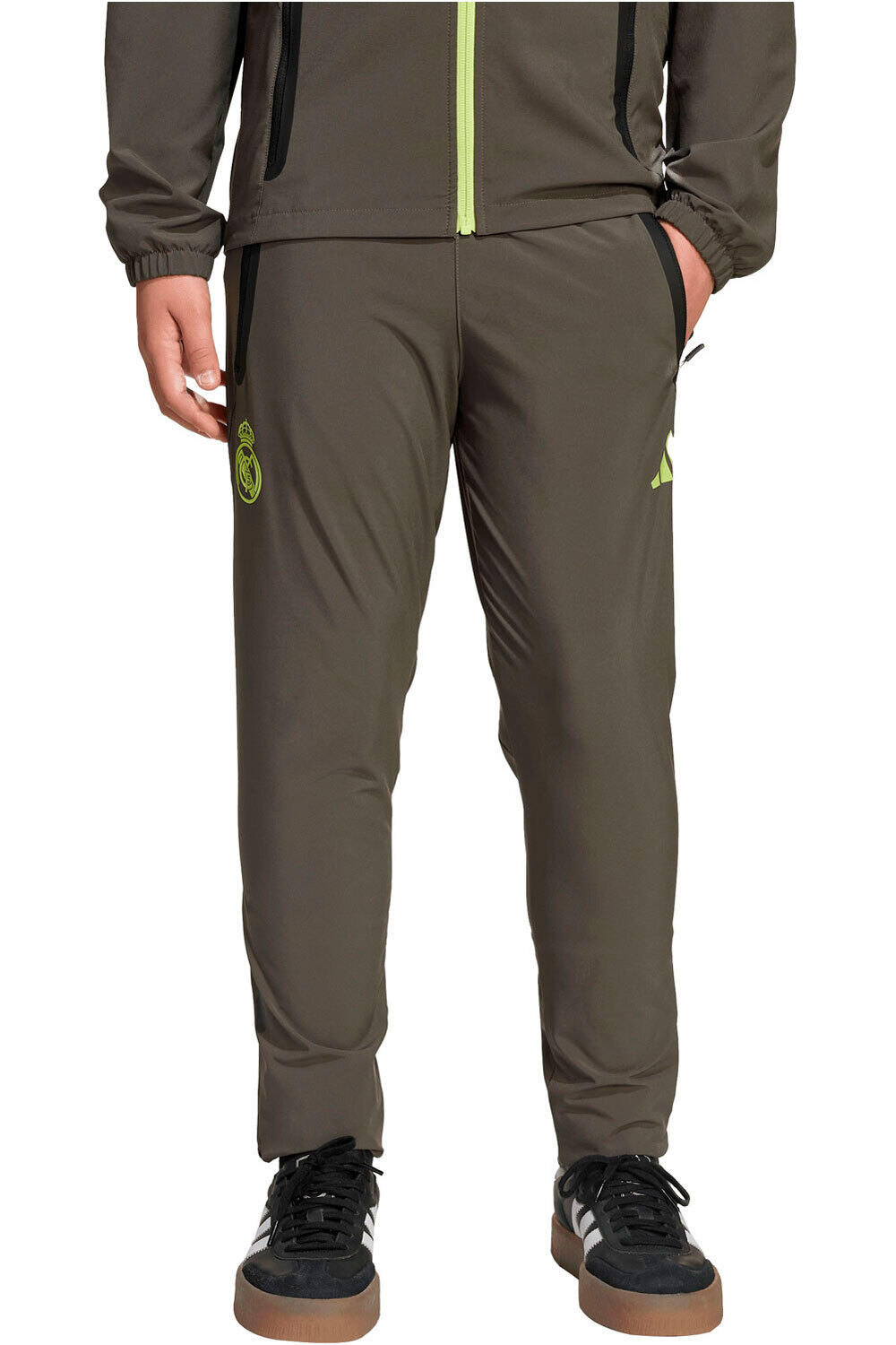 Adidas real madrid tiro25 competition vis tech travel pantalones largos futbol niño