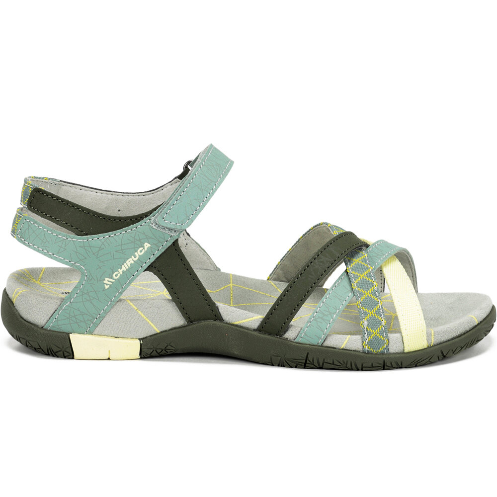 Malibu sandalias trekking mujer Verde (41)