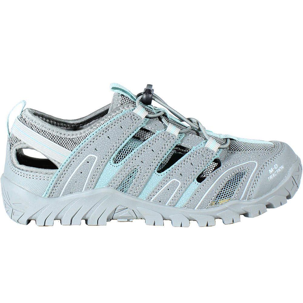 Nutria women sandalias trekking mujer Gris (36)