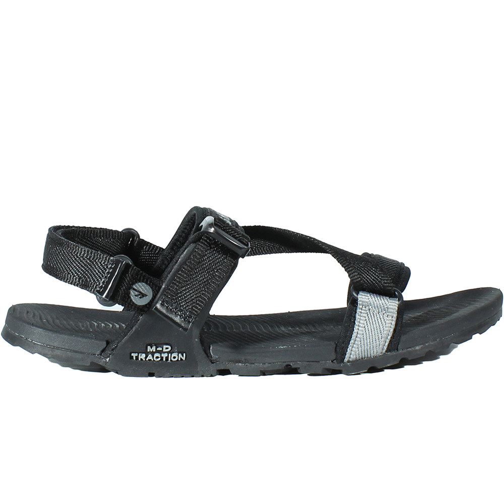 Ula barefoot sandalias trekking hombre Negro (41)