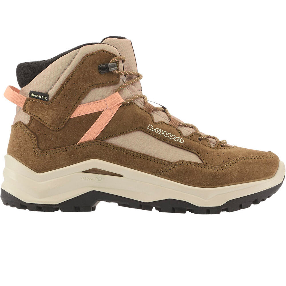 Ventierra gore-tex qc zapatilla trekking mujer Marron (38)