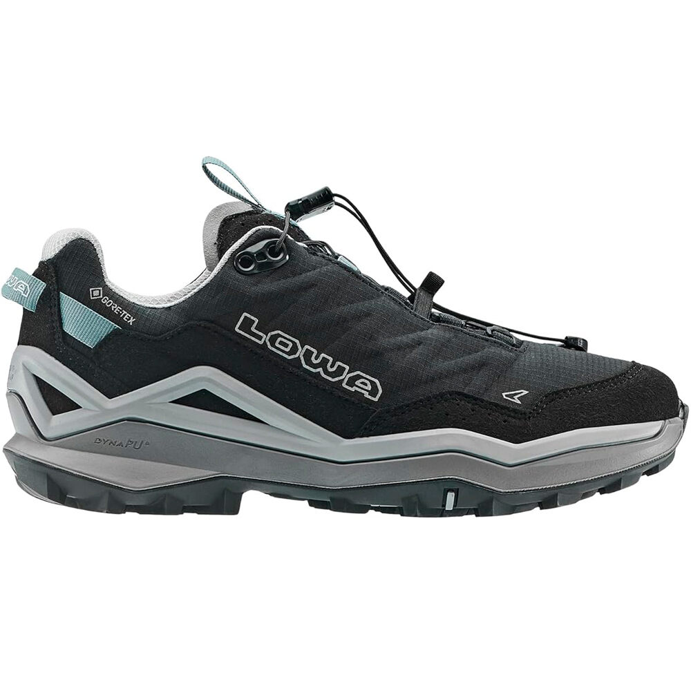 Maddox pro gore-tex lo sl zapatilla trekking mujer Negro (40)