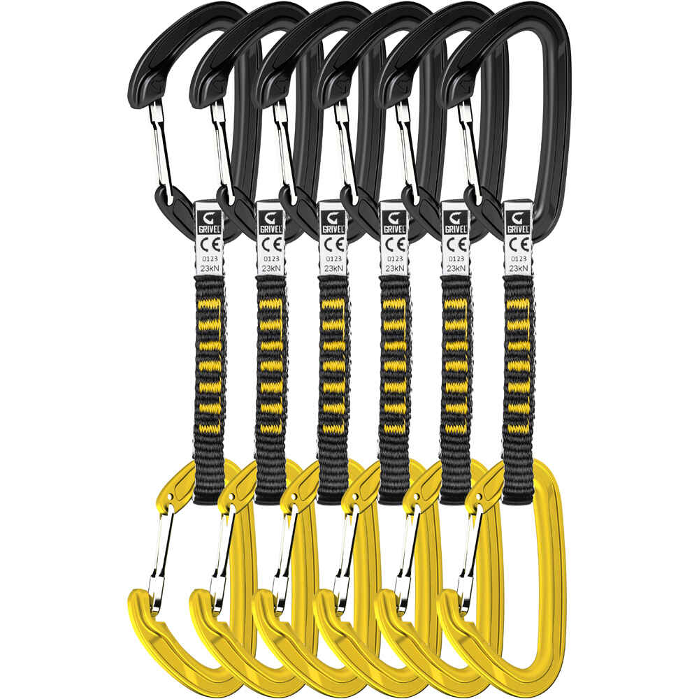 Alpine plume evo 10 cm quickdraw 6 express escalada Celeste (UNICA)