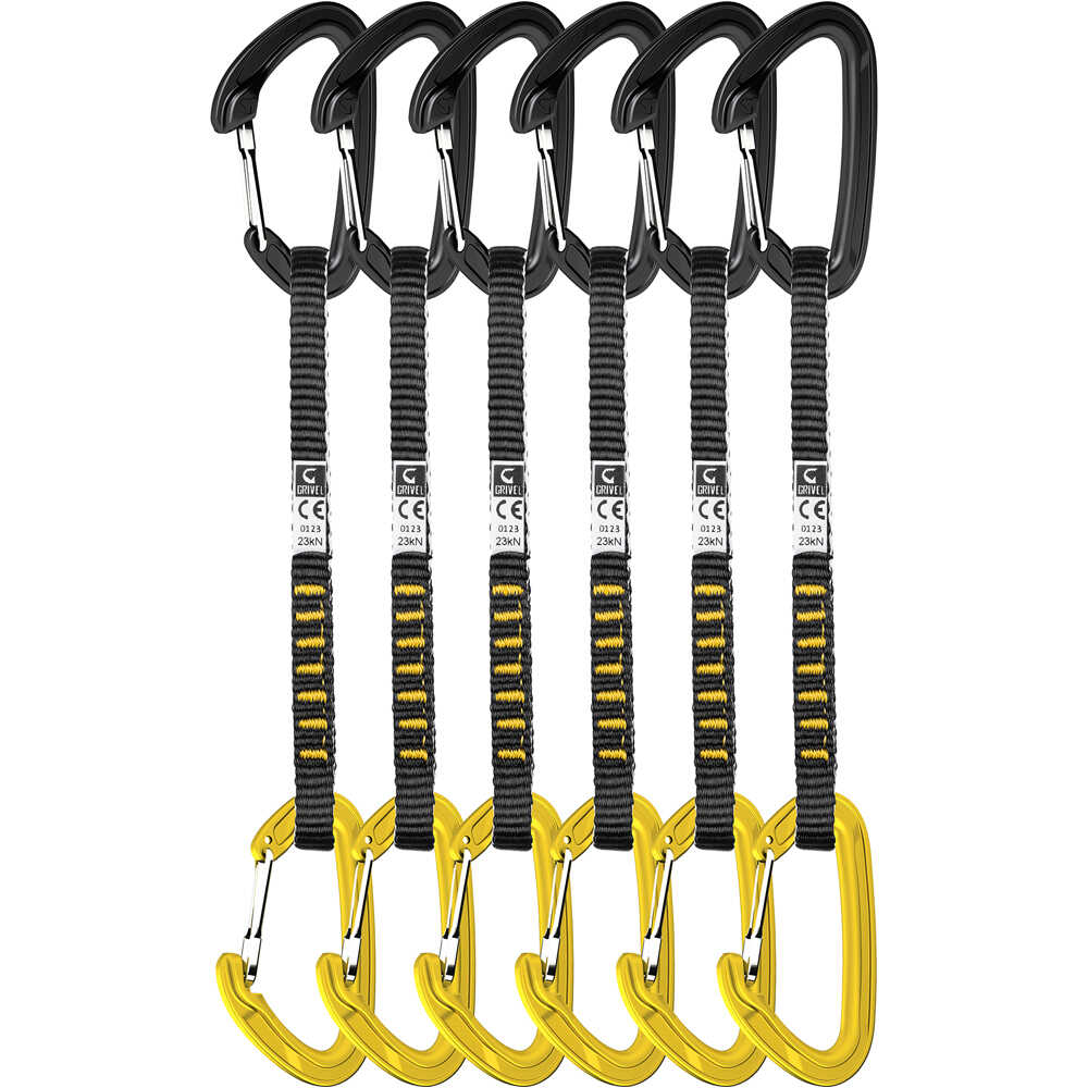 Alpine plume evo 16 cm quickdraw 6 express escalada Celeste (UNICA)