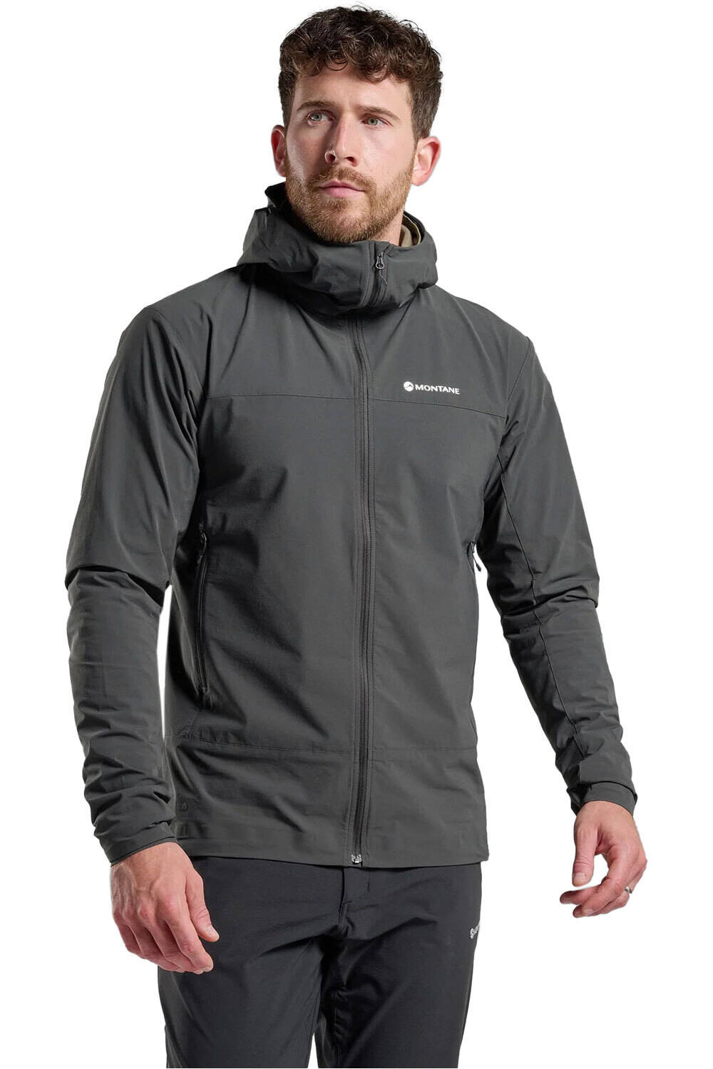 Tenacity nano chaqueta softshell hombre Gris (L)