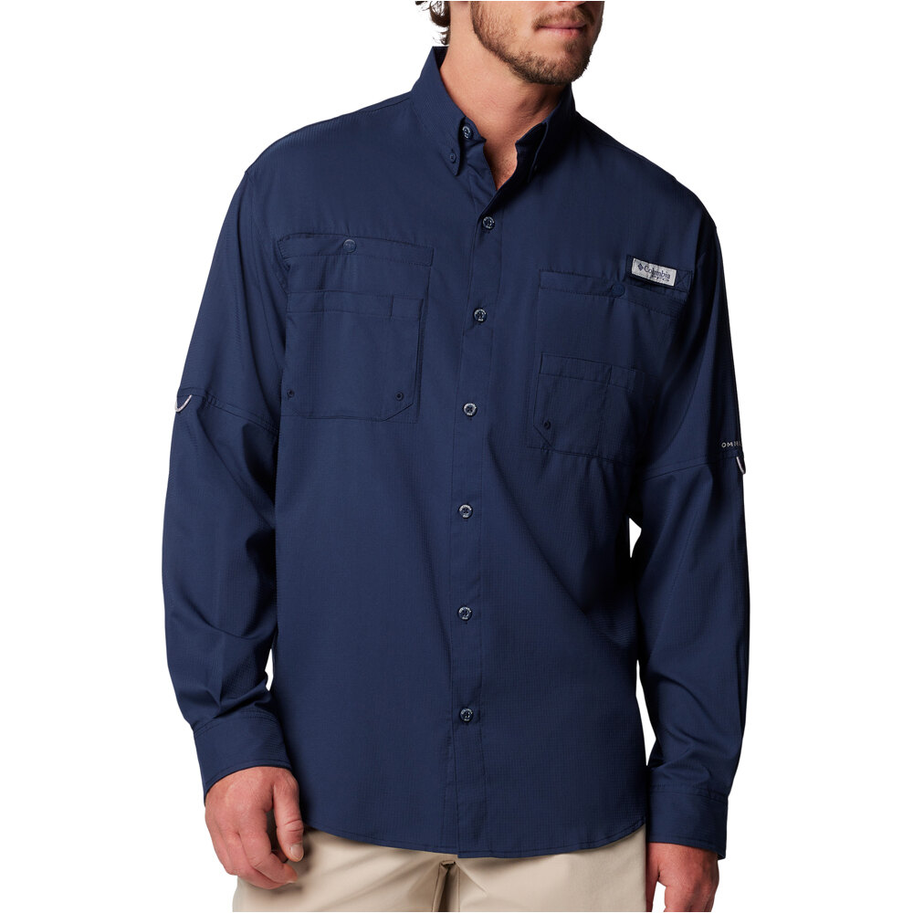 Tamiami ii camisa montaña manga larga hombre Marino (XS)
