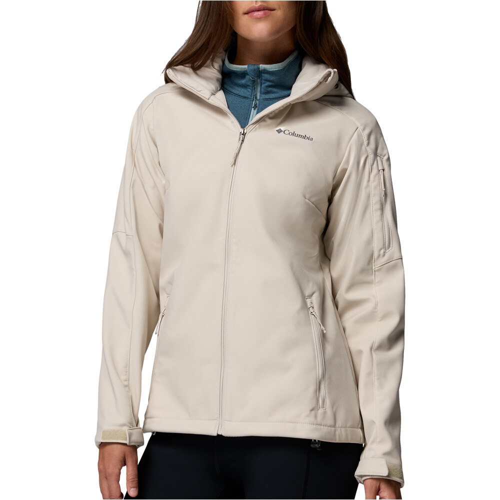 Cascade ridge ii chaqueta softshell mujer Marron (XL)