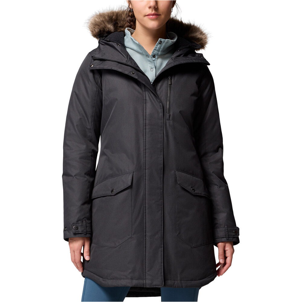 Columbia suttle mountain long insulated chaqueta outdoor mujer