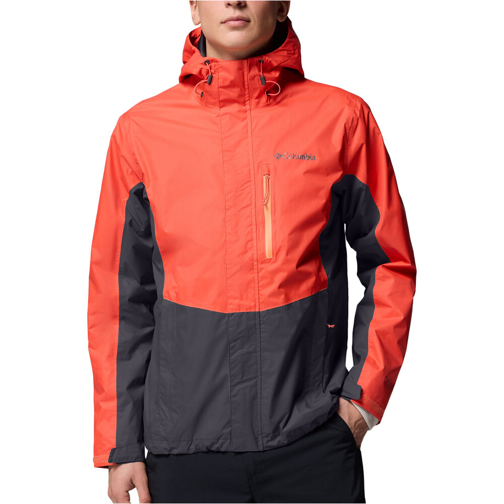 Columbia pouring adventure iii chaqueta impermeable hombre