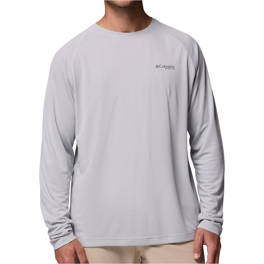 Columbia pfg solar stream camiseta montaña manga larga hombre