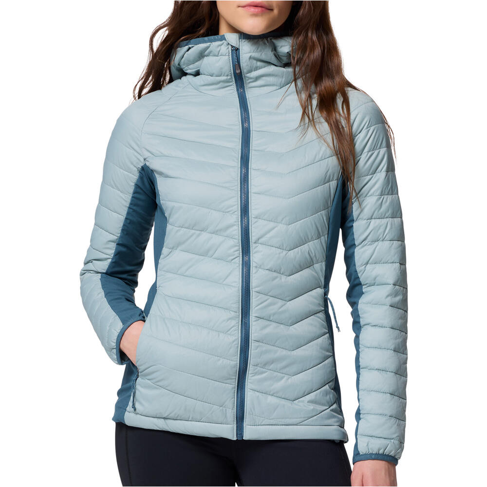 Columbia powder pass ii hybrid chaqueta outdoor mujer