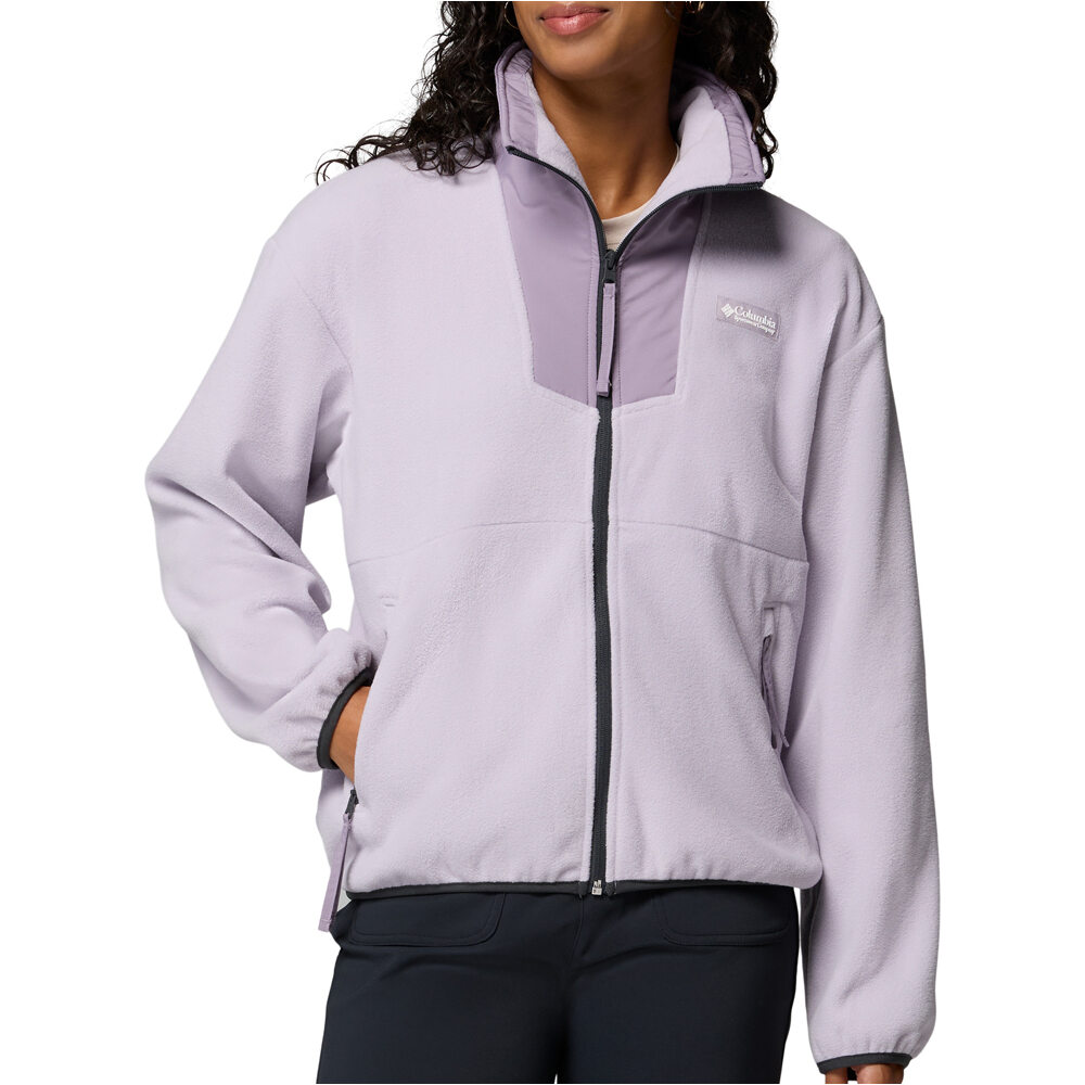 Sequoia grove forro polar mujer Morado (XL)