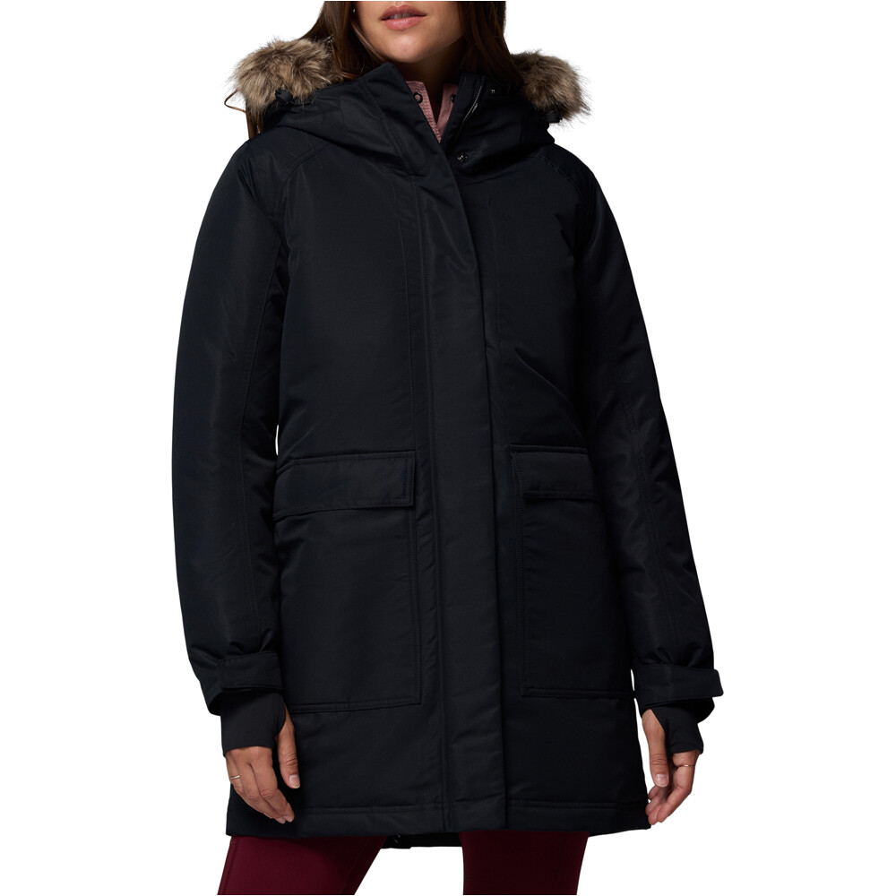 Little si ii insulated chaqueta outdoor mujer Negro (S)