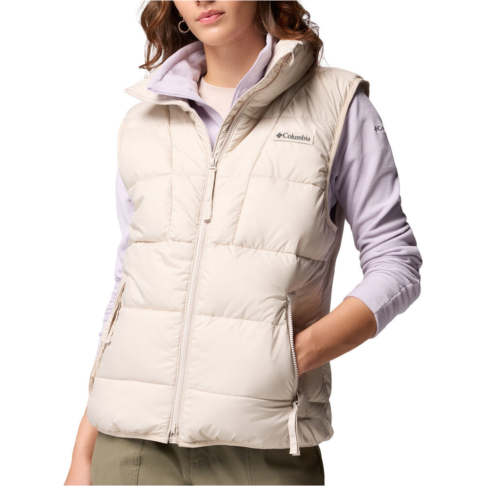 Pike lake iii chaleco outdoor mujer Marron (XS)