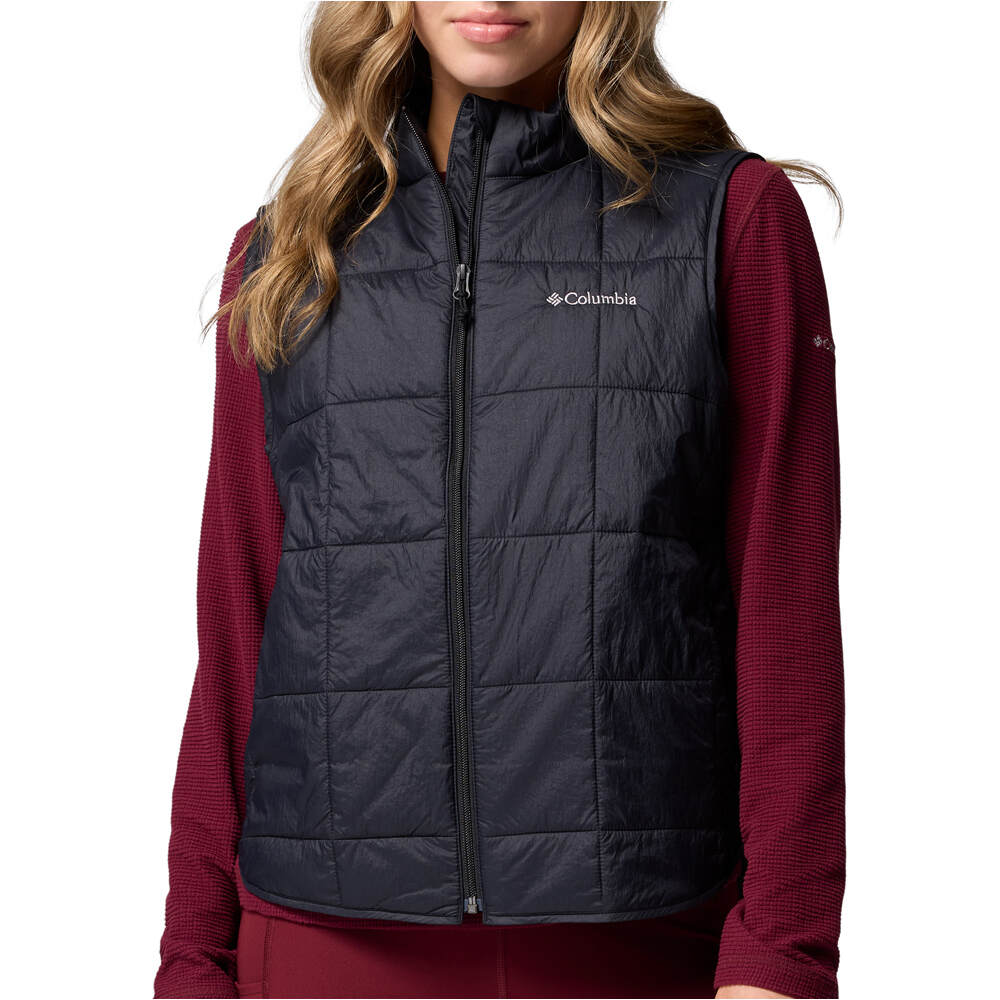 Columbia sienna hill quilted chaleco outdoor mujer
