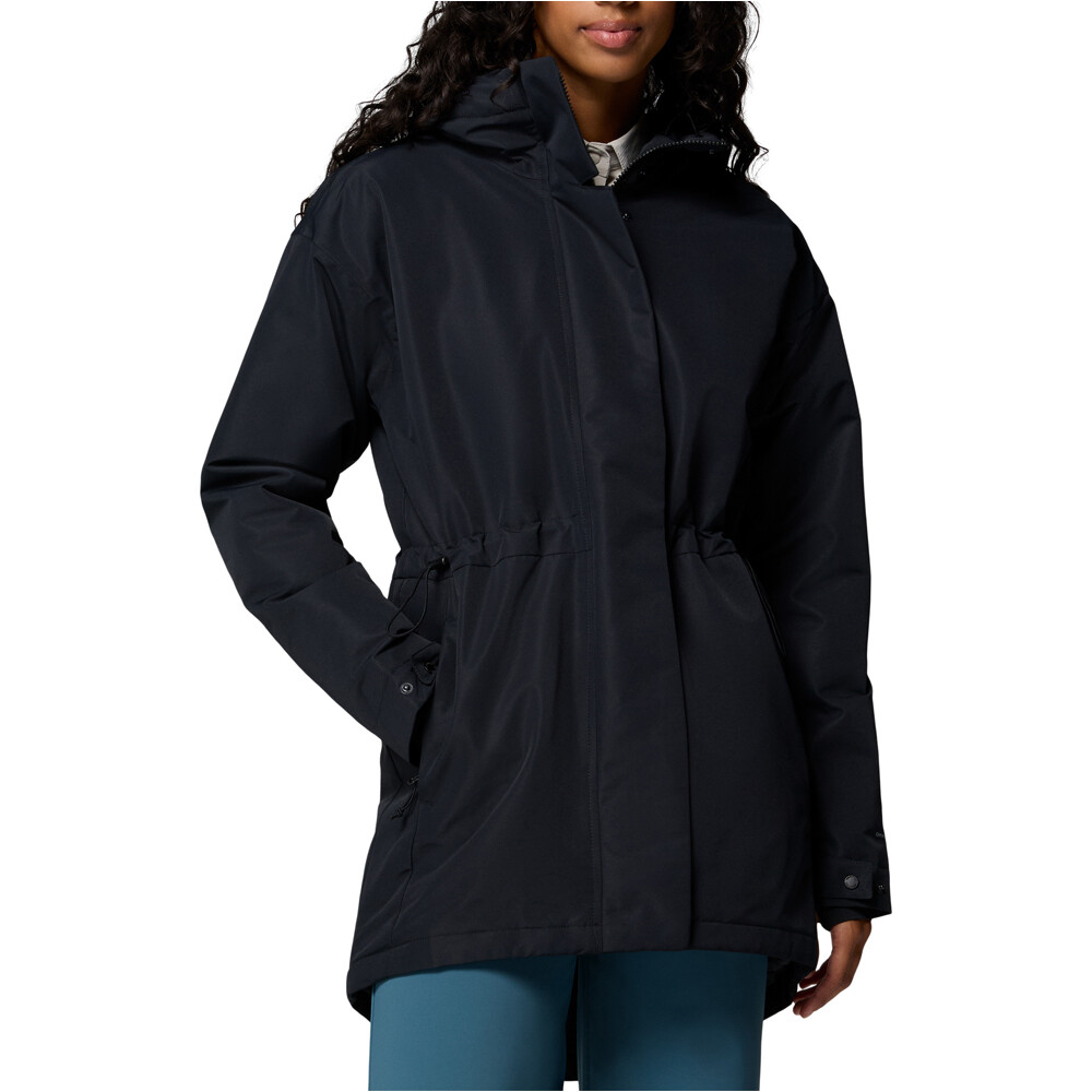 Venture days insulated chaqueta outdoor mujer Negro (L)