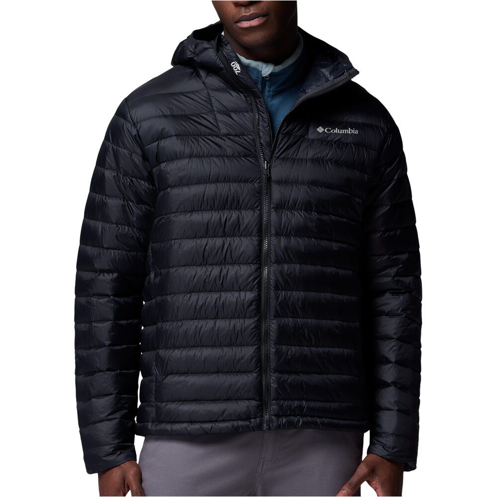 Corelite down chaqueta outdoor hombre Negro (L)