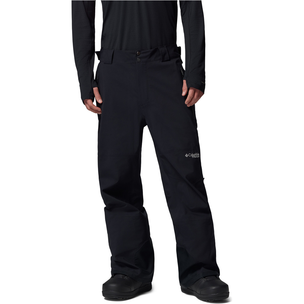 Columbia platinum peak ii 3l pantalón impermeable hombre
