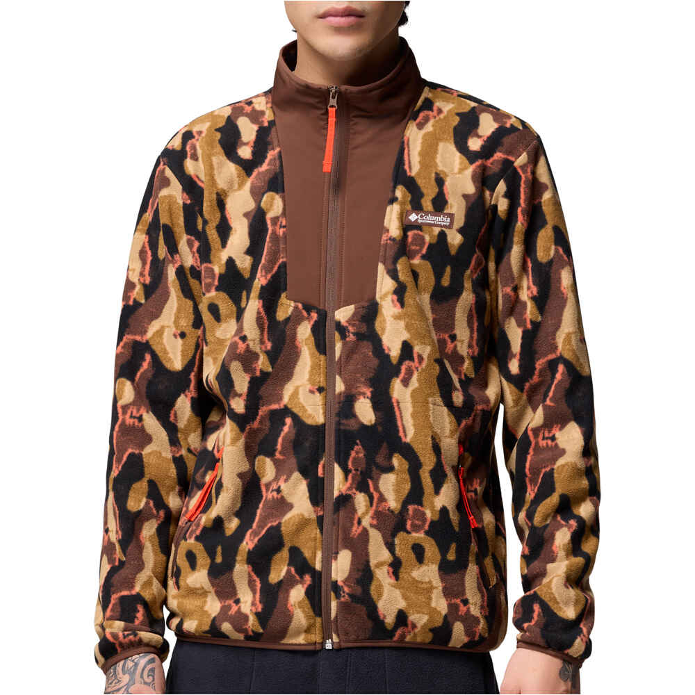 Columbia sequoia grove printed forro polar hombre
