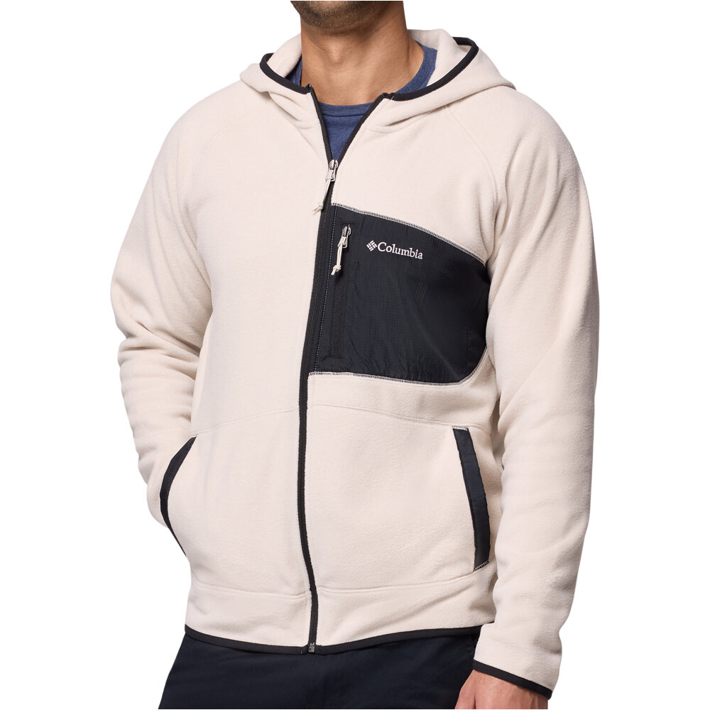Fast trek overlay forro polar hombre Marron (XL)