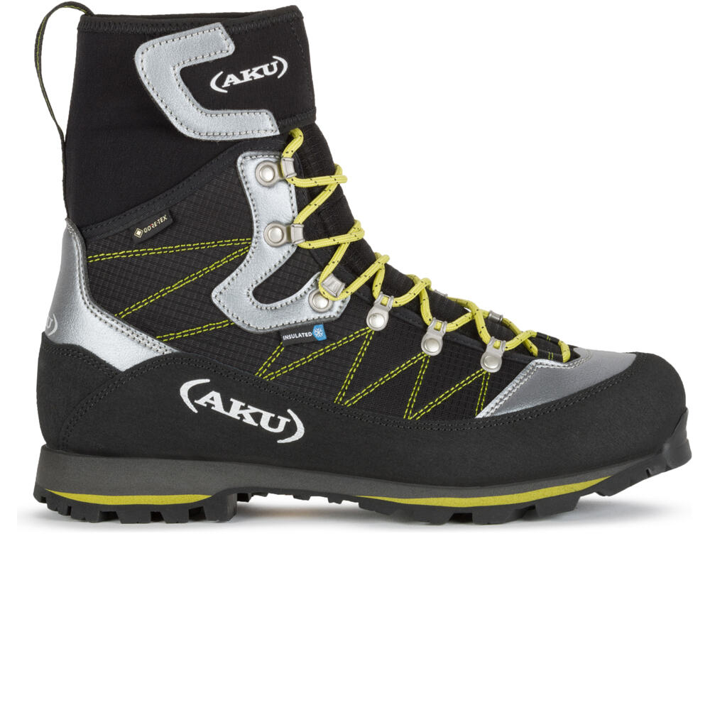 Trekker therm200 gore-tex bota montaña cuero hombre Negro (41,5)