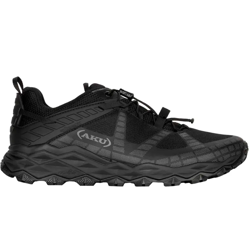 Flyrock t zapatilla trekking hombre Negro (43)