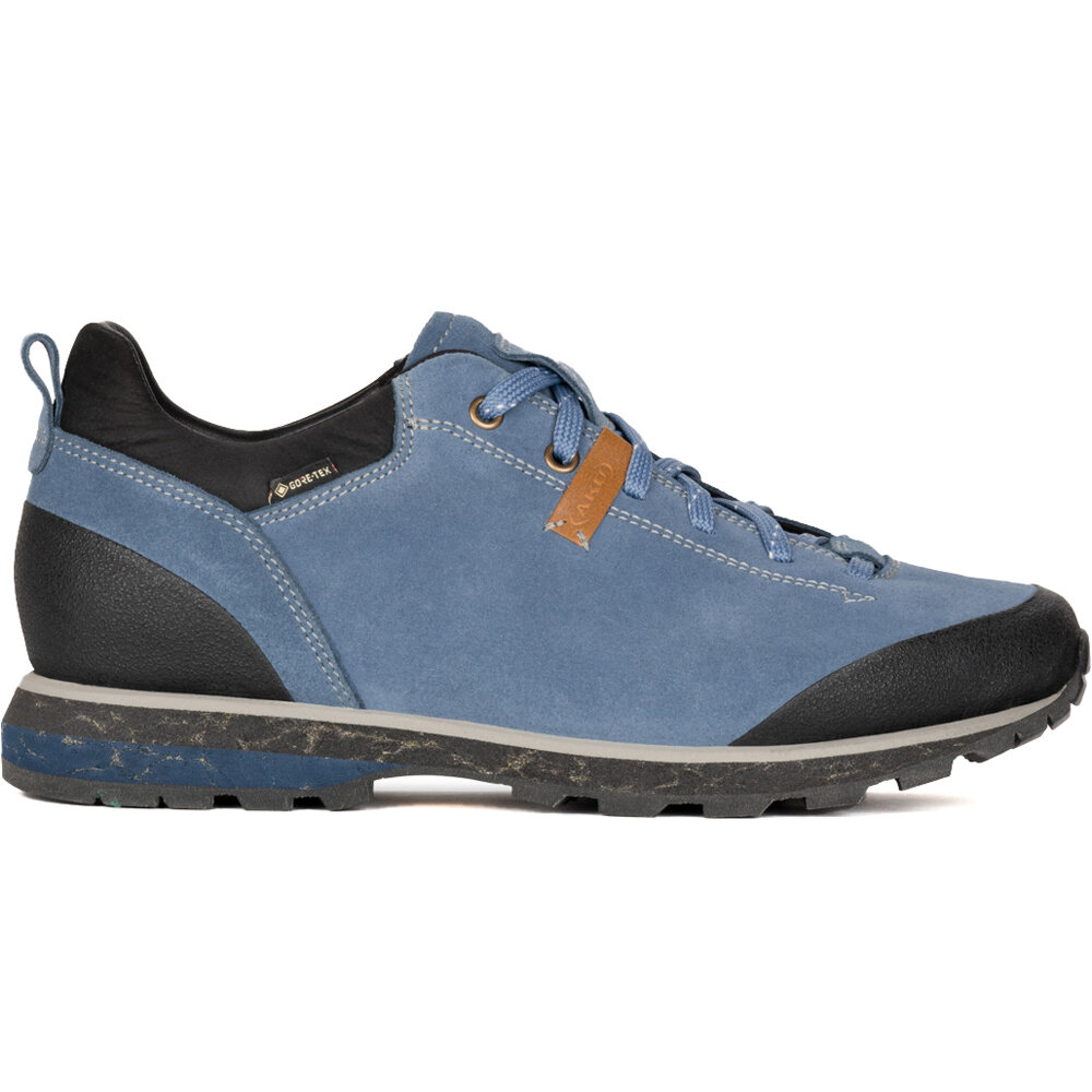Bellamont iv suede gore-tex zapatilla trekking hombre Azul (44)
