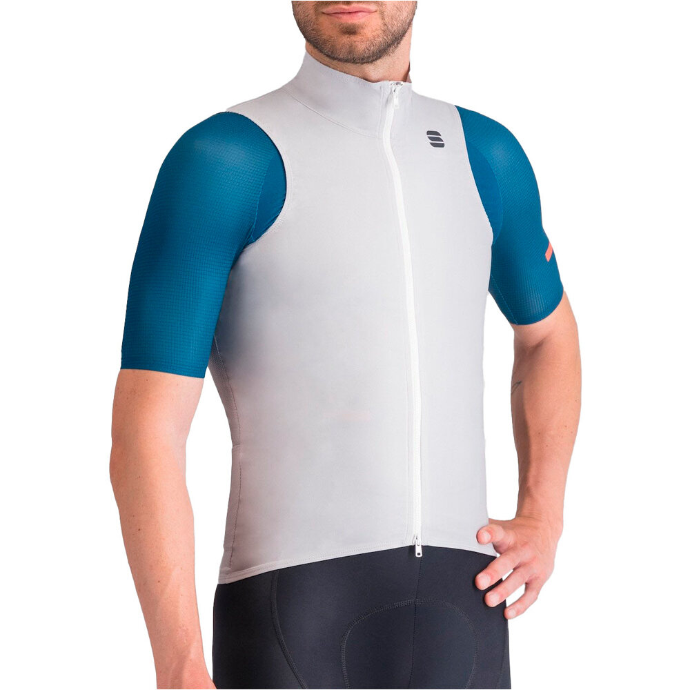 Pro 2 chaleco ciclismo hombre Gris (M)