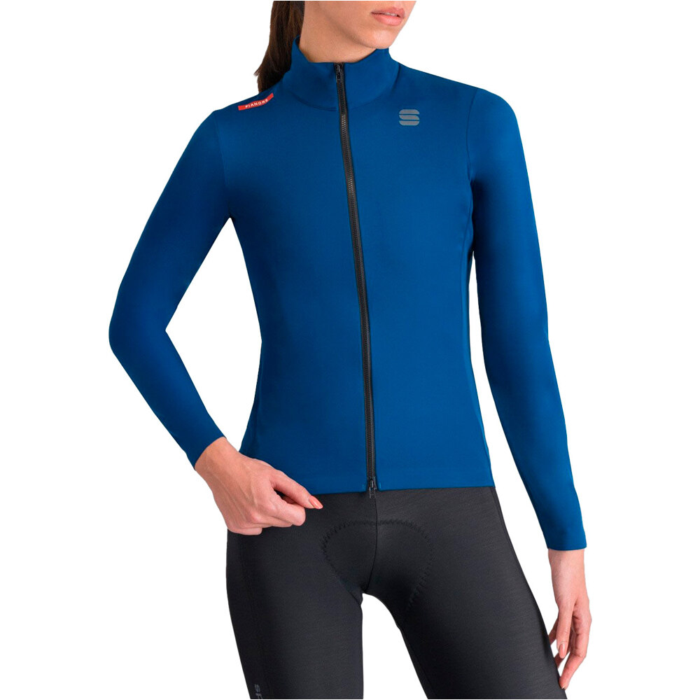 Fiandre shift cortavientos ciclismo mujer Azul (M)
