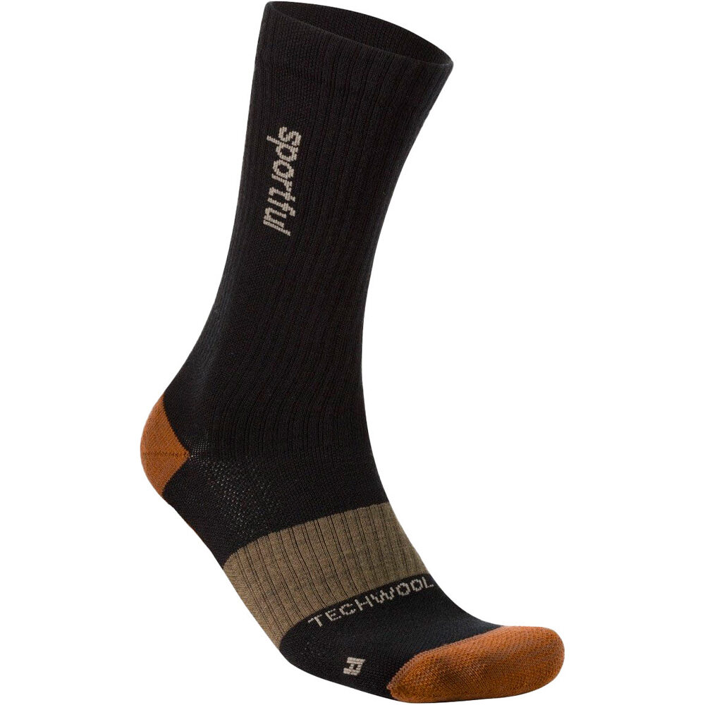 Supergiara winter calcetines ciclismo Negro (M)