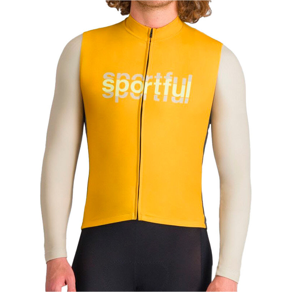 Sportful supergiara logo maillot manga larga hombre