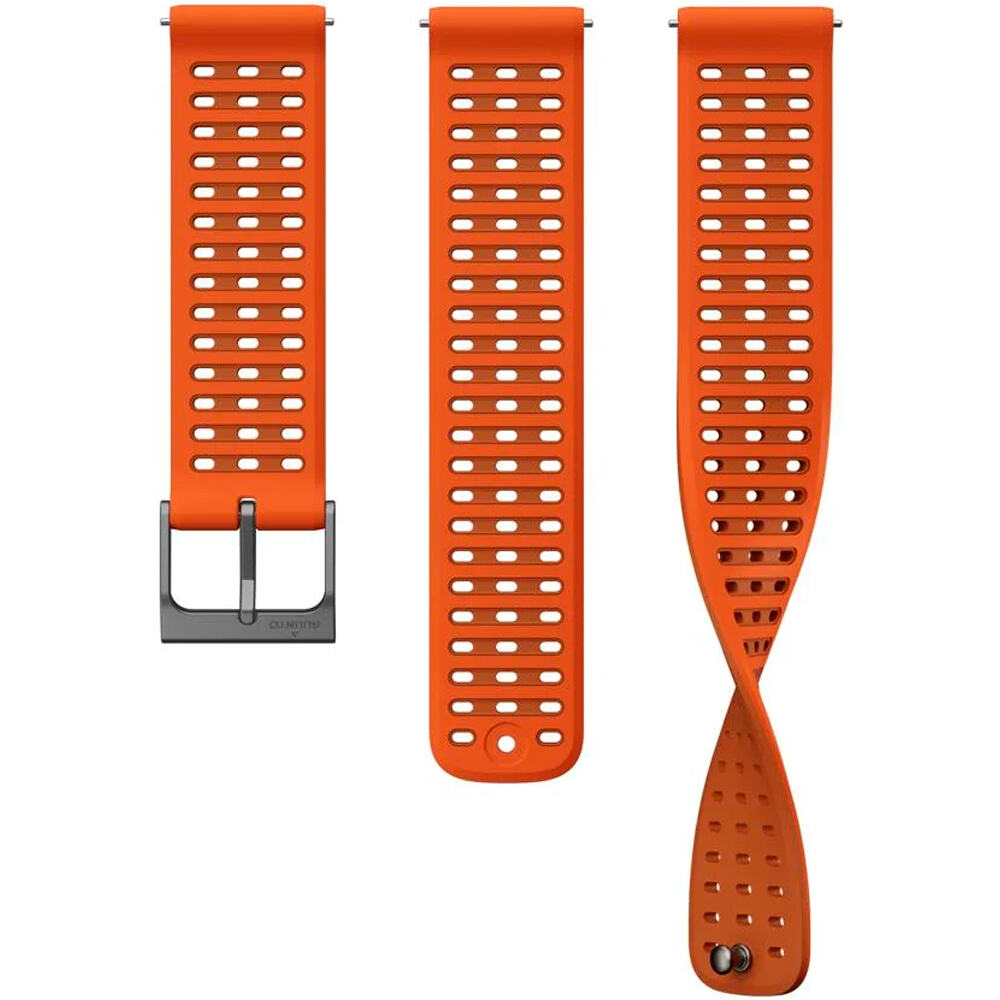 Suunto 22 ath9 silicone strap canyon orange sm correas de relojes deportivos