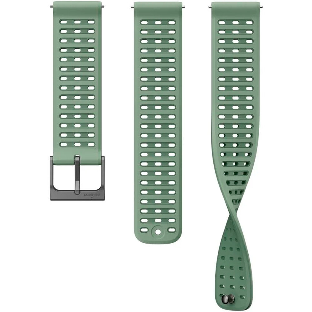 Ath9 silicone strap sage green sm correas de relojes deportivos Verde (UNICA)